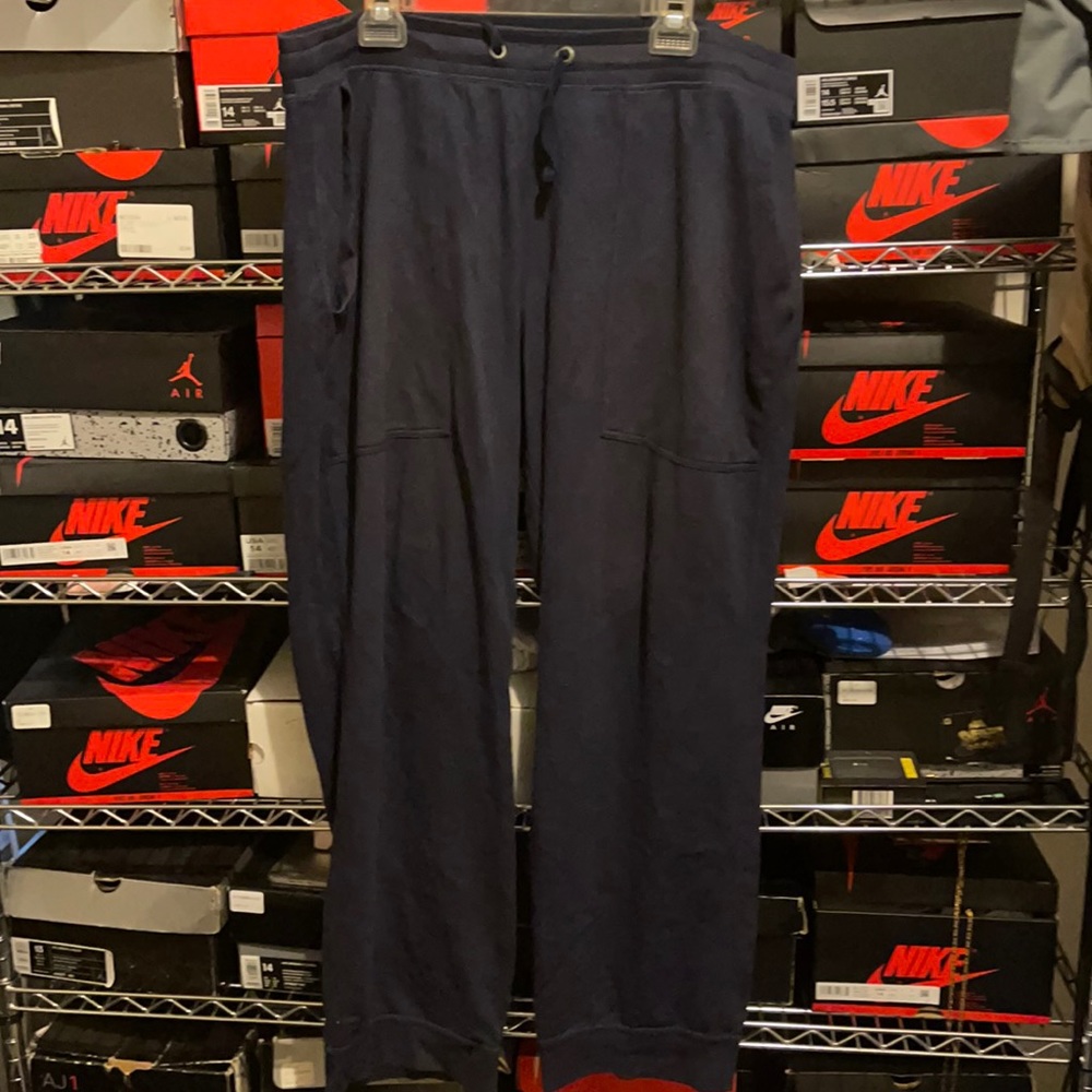 Chaps Sweatpants Mens XXL Navy Lounge Warm Up Lightweight Casual